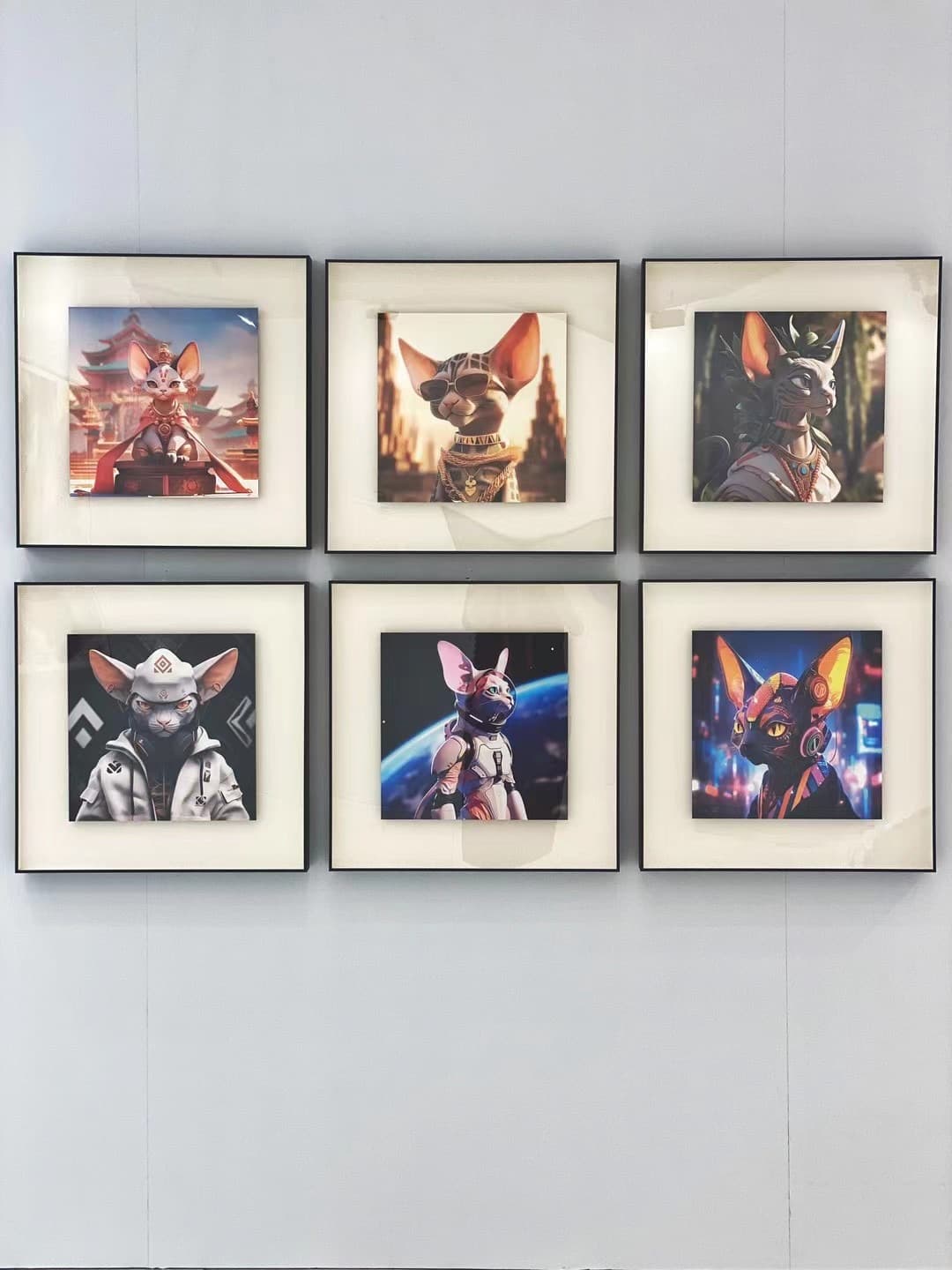 2023 奥艺大会参选作品 · 展览现场